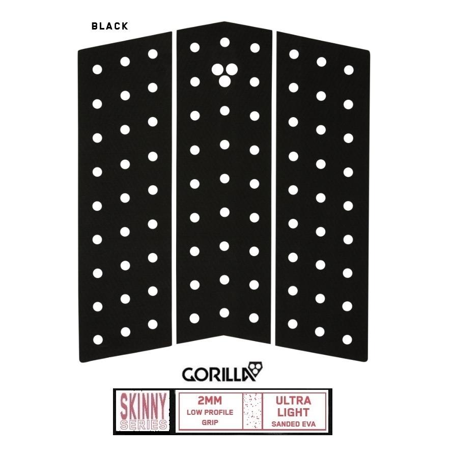Gorilla Skinny(スキニー） Mid ・TWO Deck BLACK Gorilla Mid Deck