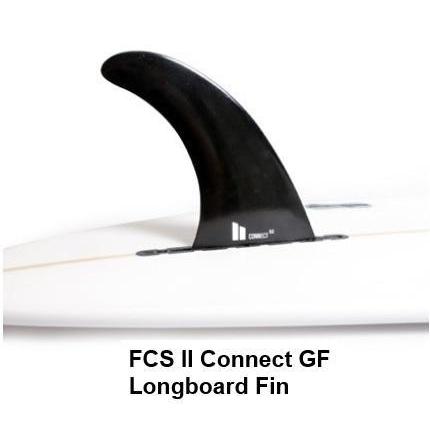 送料無料△FCS II Connect GF Longboard Fin 8＋ Rear FIN SET
