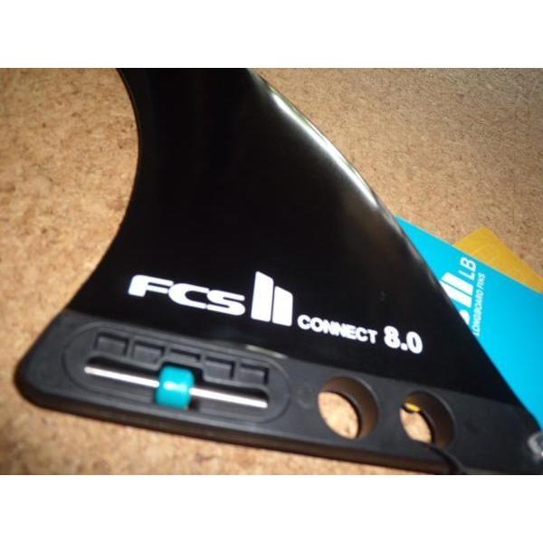送料無料△FCS II Connect GF Longboard Fin 8＋ Rear FIN SET