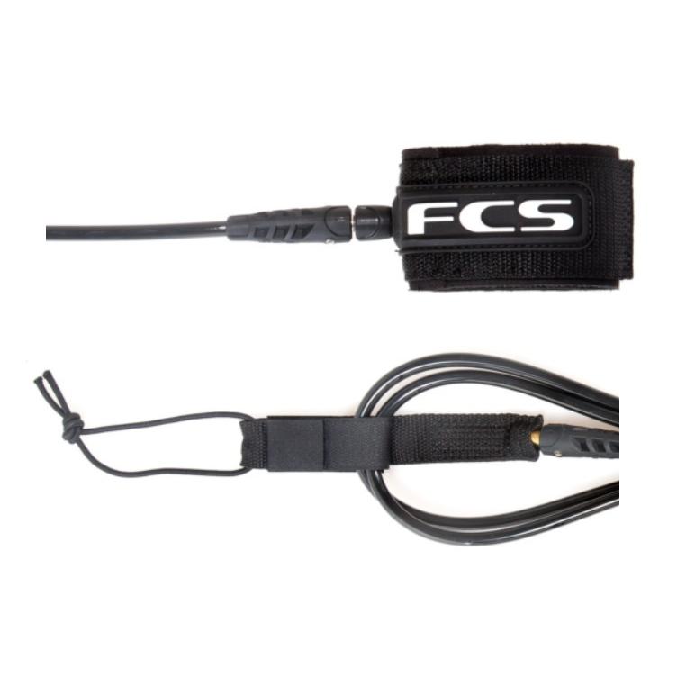 送料無料（一部除く） FCS Classic Regular Leash 7ft　クロ リーシュコード｜cmcsurfboard｜02