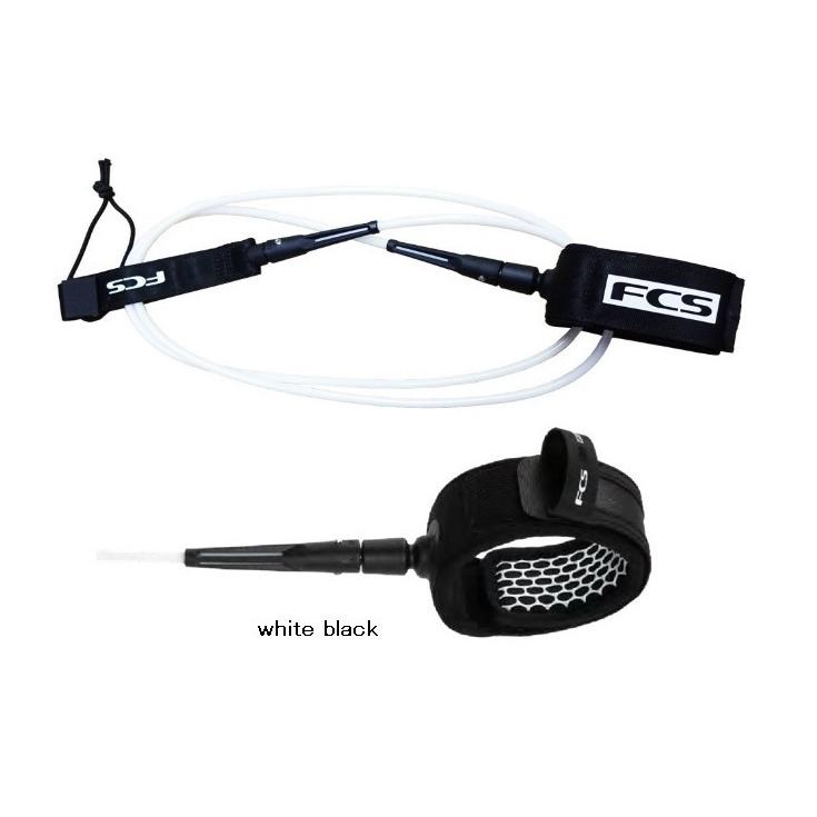 送料無料（一部除く）△ FCS ALL ROUND Leash 7ft WHITE/BLACK