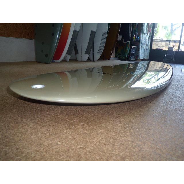 【値段交渉可：送料込】 CMC SURFSHOP オリジナルカスタムハンドシェイプ　サーフボード　70　Reliable　ベージュ×ブルー 【WS1815151848】(63648円)