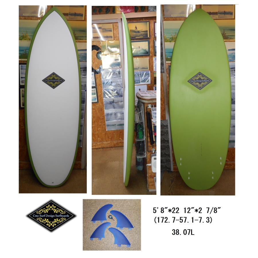 送料無料(一部除く)☆2023' CMC SURF ORIGINAL SURFBOARDS 5'8 送料無料(一部除く)☆2023' CMC SURF ORIGINAL SURFBOARDS 5'8