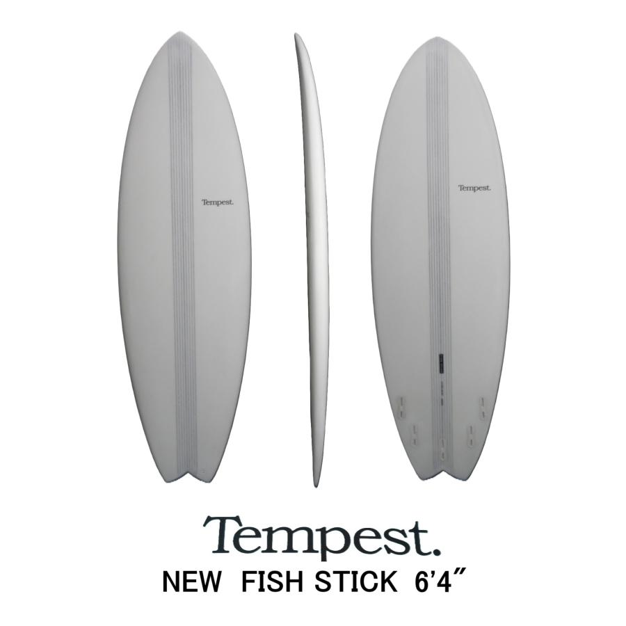 Tempest モデル名 NEW FISH STICK WHITE　6'4