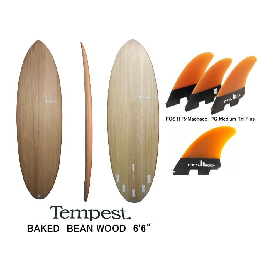送料無料（一部除く）☆Tempest モデル名 BAKED BEAN WOOD 6'6