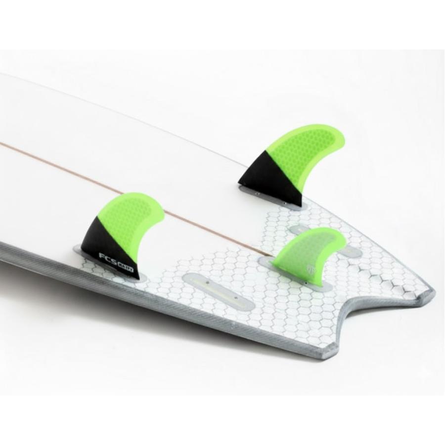 FCS M.R. TFX ツインフィン 送料無料SALE△FCS MR-TFX PC CARBON TWIN + STABILISER FINS