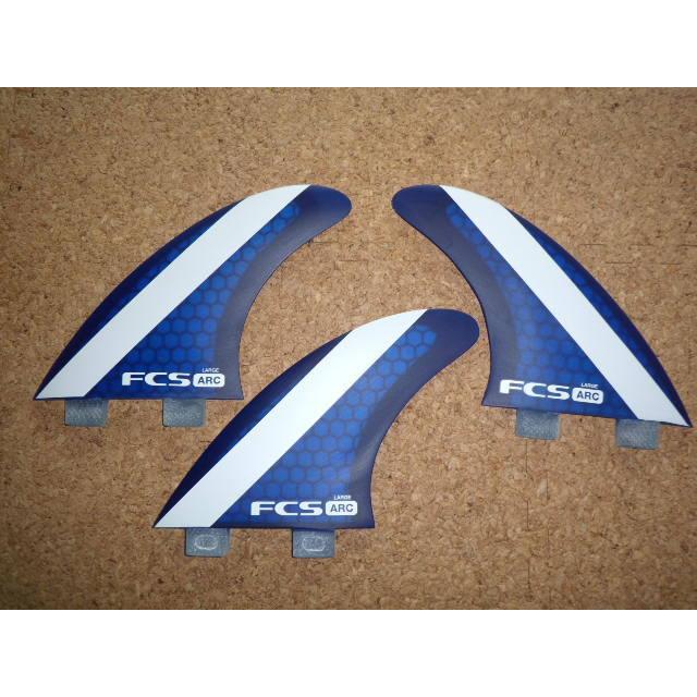 送料無料SALE△FCS ARC PC TRI FIN SET LARGE : セモンクロワ