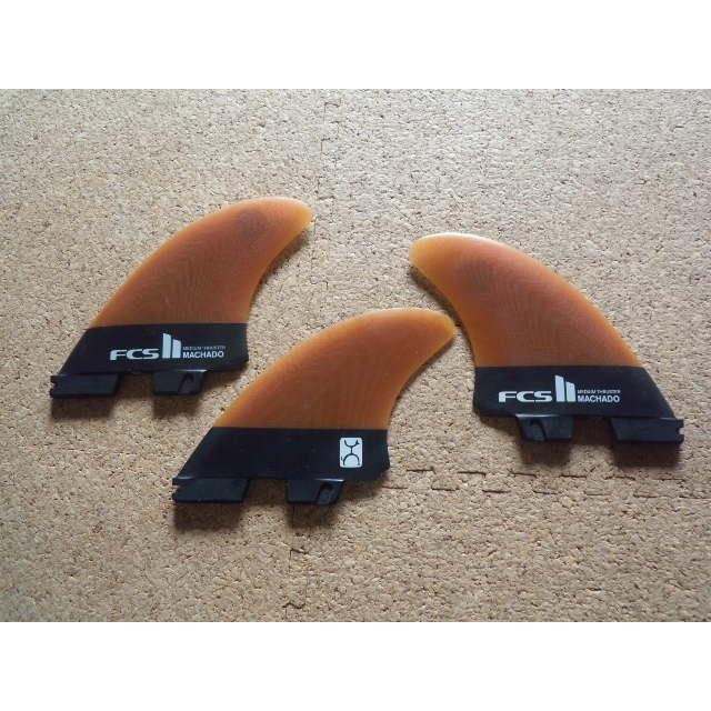 FCS II ROB MACHADO TRI-KEEL M SIZE FINS（送料無料
