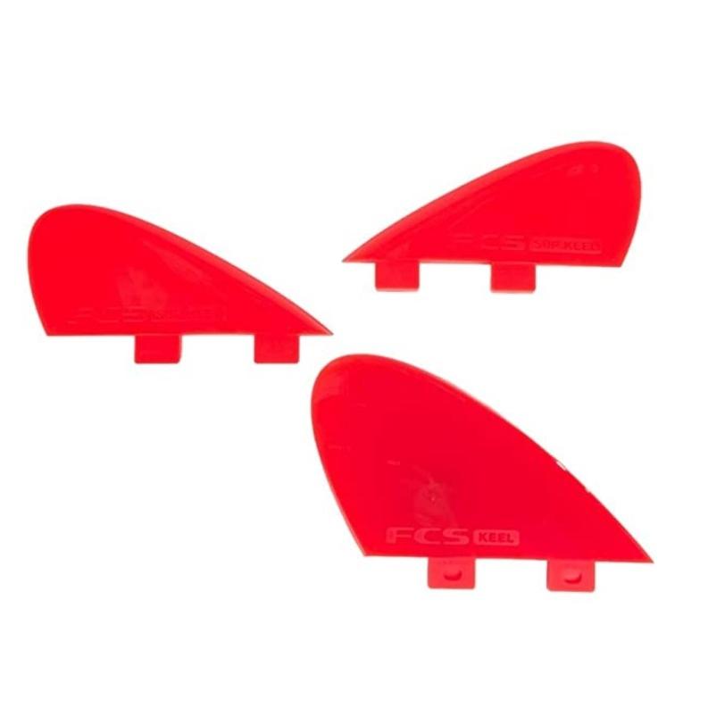 FCS SOFT Keel Tri Fin Set RED　KEY付｜cmcsurfboard｜03