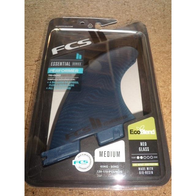 送料無料△FCS II Neo Glass Eco PERFORMER TRI QUAD FINS M  