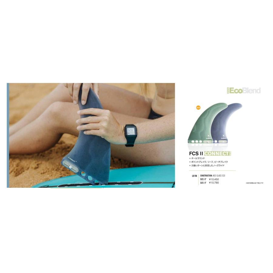 送料無料△FCS II CONNECT NEO GLASS ECO LONGBOARD FIN 9