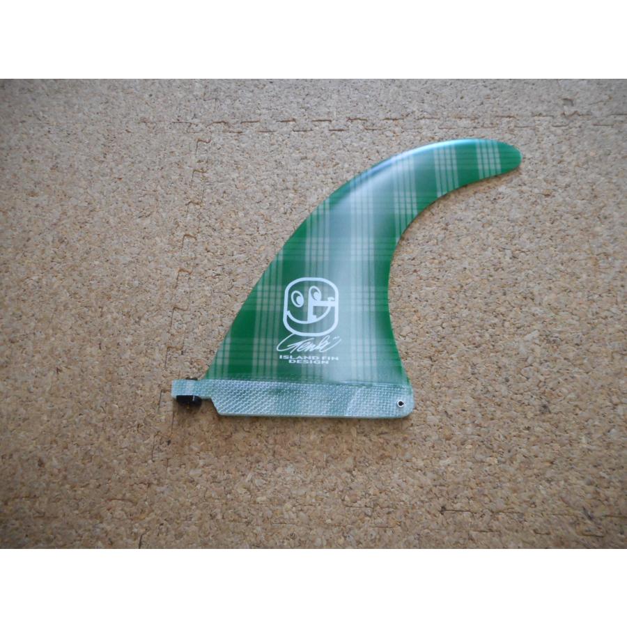 送料無料▲ Fin Design　GENKI TOUR GREEN 送料無料△Island Fin Design GENKI TOUR GREEN PALAKA 7.5 新品