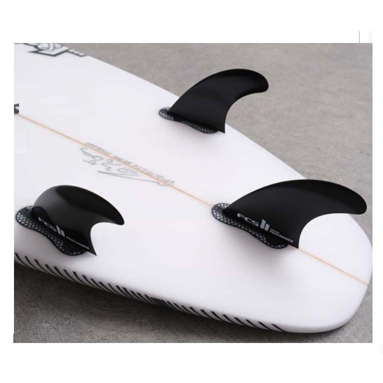 FCS II PERFOMER GLASS FLEX Medium Tri QUAD Fin M Set 新品