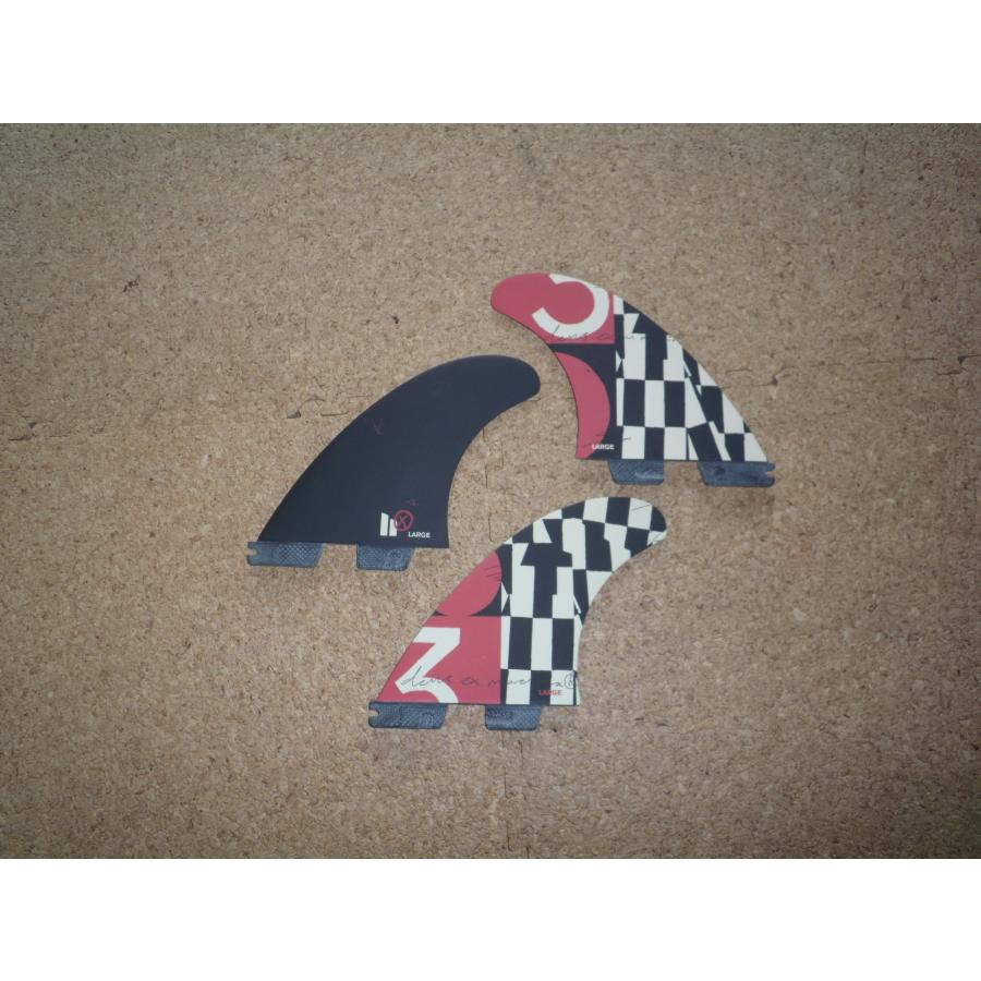 送料無料△FCS II Deus Tri PC Large Fins 新品 : セモンクロワ - 通販