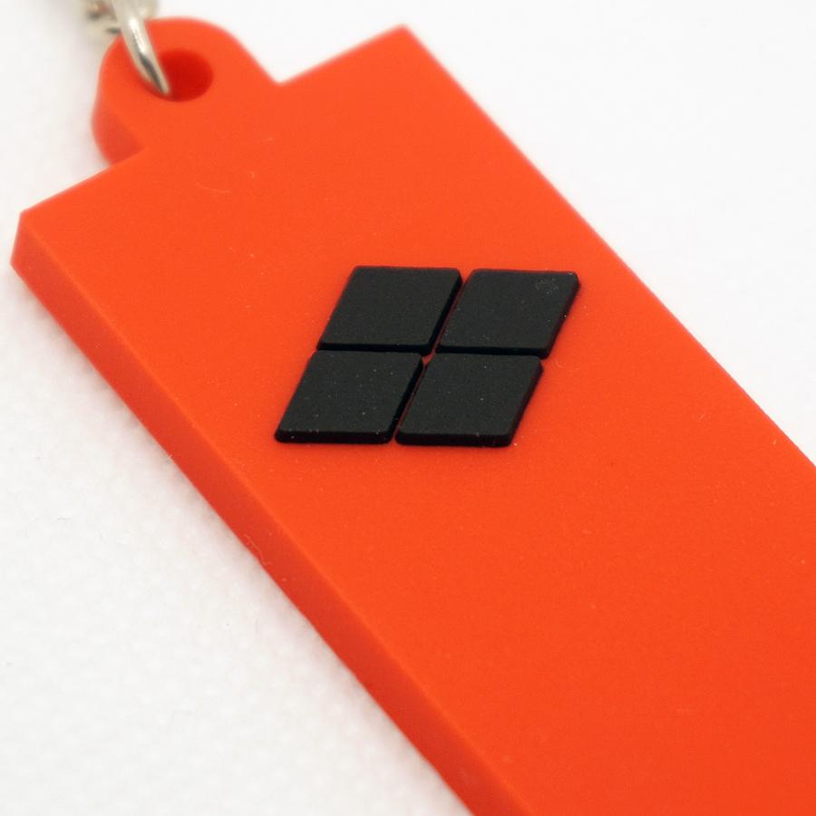 キーホルダー のぼり旗 武田信玄 武田菱 戦国 武将 城 ニッポン城