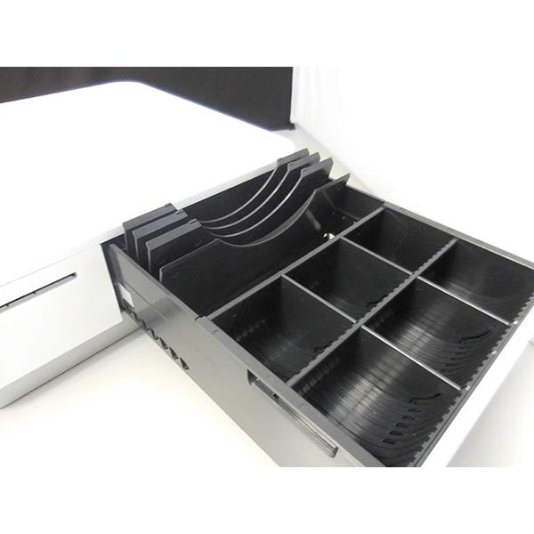 スター精密 mPOPバーコードリーダー付き/POP10-B1/ホワイト・ブラック