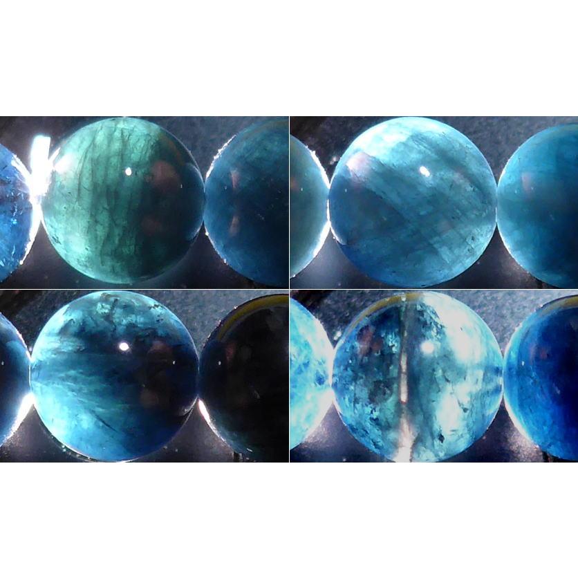 ブルートルマリン （インディゴライト） 丸玉 8mm B ※ 天然石ビーズ