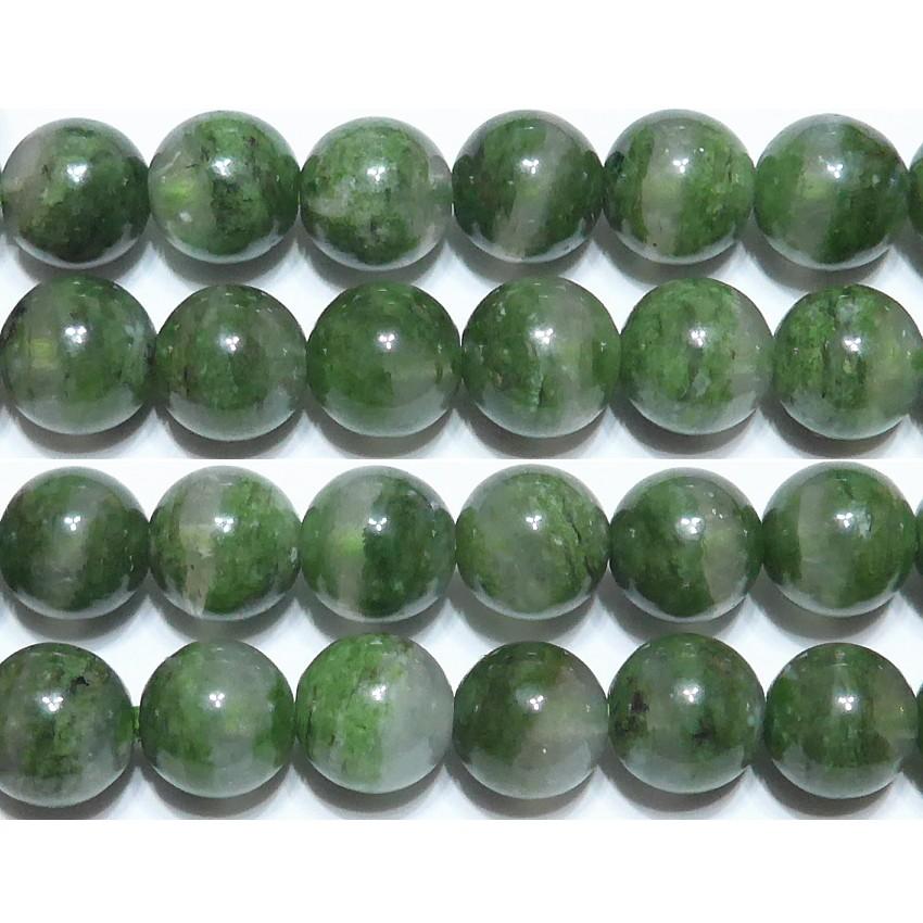 グリーンファントム水晶 丸玉 8mm （聚宝盆グリーンガーデン