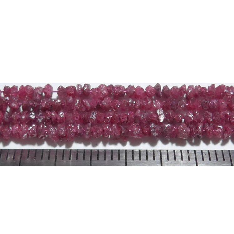 レッドダイヤモンド さざれ　　　※ 天然石ビーズ 天然石 パワーストーン 1粒売り バラ売り 1玉販売 | 