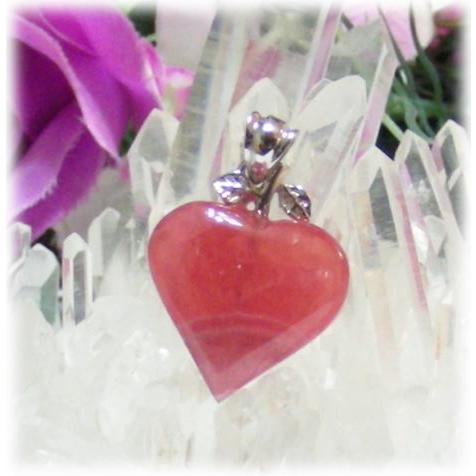 インカローズ　パワーストーン置物 パワーストーン 天然石 インカローズ(ロードクロサイト) 幸運のお守り