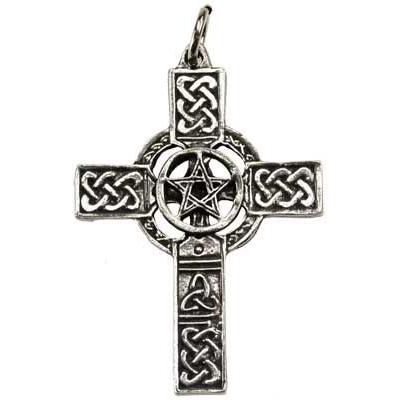 Celtic Pentagram Cross　[ケルティック・ペンタグラム・クロス]　　　※ 魔術用品 儀式用品 おまじないグッズ 占いなど｜cmirror