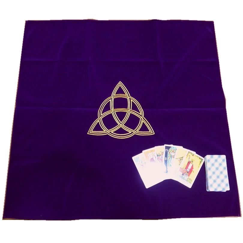ベルベット タロット テーブルクロス Triquetra タロットクロス 魔術用品 儀式用品 おまじないグッズ 占いなど Mgwvtctqt Crescent Mirror 通販 Yahoo ショッピング