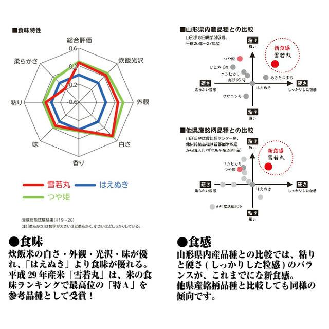 山形県産雪若丸 米 玄米 30kg 令和7年産 精米無料 白米 分づき 当日精米 送料無料_11