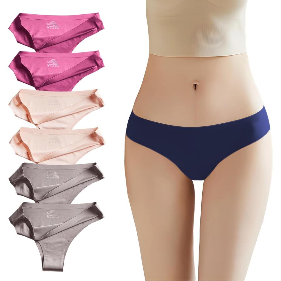 CM Techショーツ レディース ブラジリアンカット【6枚組】 シームレス 可愛い T バック ビキニ セクシー 下着 高通気性 伸縮性 パンツ  A-Style | 