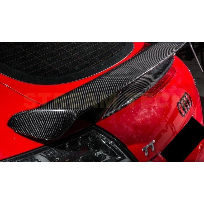 アウディ TT 8J GTウイング リアスポイラー Audiブラック スポイラー