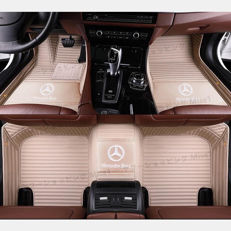 ベンツ Benz Aクラス W177 2013~ A180 A200 ロゴ フロアマット トランクマット 前後座席 右ハンドル用｜cnectpetech｜05