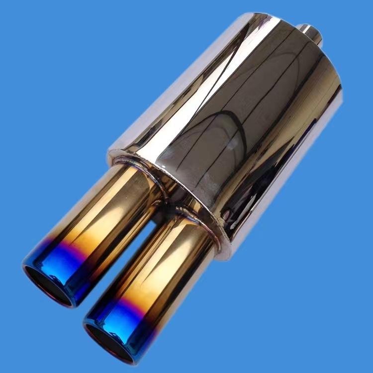 ステンレス デュアルテールマフラー 汎用