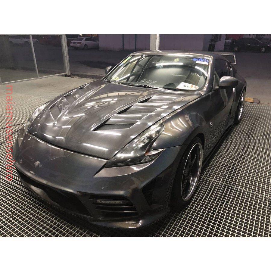 日産 フェアレディ 08- Z34 370Z AM-STYLE ボンネット（カーボン 