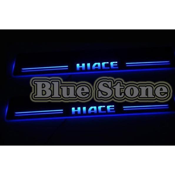 ハイエース スライド ステップ 純正 イルミ LED
