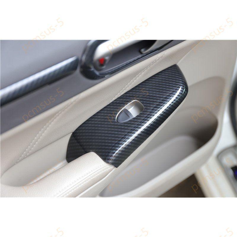 ホンダ HONDA シビック CIVIC FD2 右ハンドル専用ドアウィンドウスイッチベース インテリアパネル内装 4Pセット