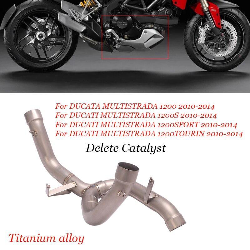 削除触媒ducatiムルティストラーダ1200 s スポーツ ツーリングバイク 