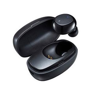 【5個セット】 サンワサプライ 超小型Bluetooth片耳ヘッドセット(充電ケース付き) MM-BTMH52BKX5