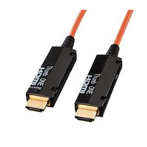 サンワサプライ 光ファイバHDMIケーブル 20m KM-HD20-FB20K