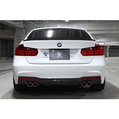 3D Design BMW マフラー φ76x4テール 品番：4101-23011 4シリーズ F36