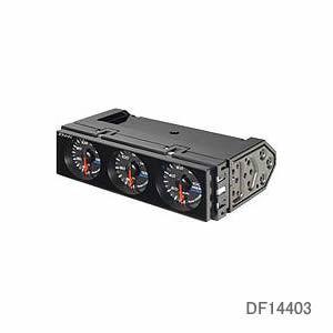 Defi デフィ DIN-Gauge 文字版照明ホワイト 指針照明アンバーレッド DF14403 | Defi