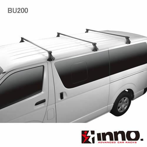 INNO CARMATE カーメイト BU200 業務用 ルーフキャリア ハイエース用 