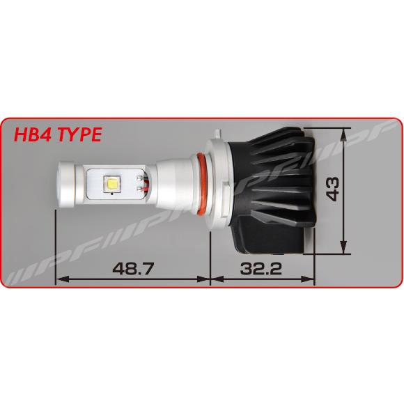 IPF 151FLB IPF LEDフォグランプ HB4 12v 12w 6500k | IPF | 01