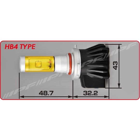 IPF 154FLB IPF LEDフォグランプ HB4 12v 12w 2400k | IPF | 01