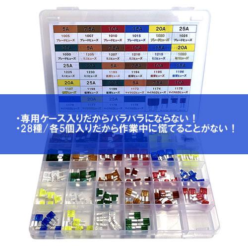 ブレード ヒューズセット 【28種類×各5個入り】 ブレードヒューズ