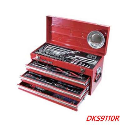 スエカゲツール DKS9110R ツールキット 9.5sq 110pc レッド スエカゲツール DKS9110R ツールキット 9.5sq 110pc レッド