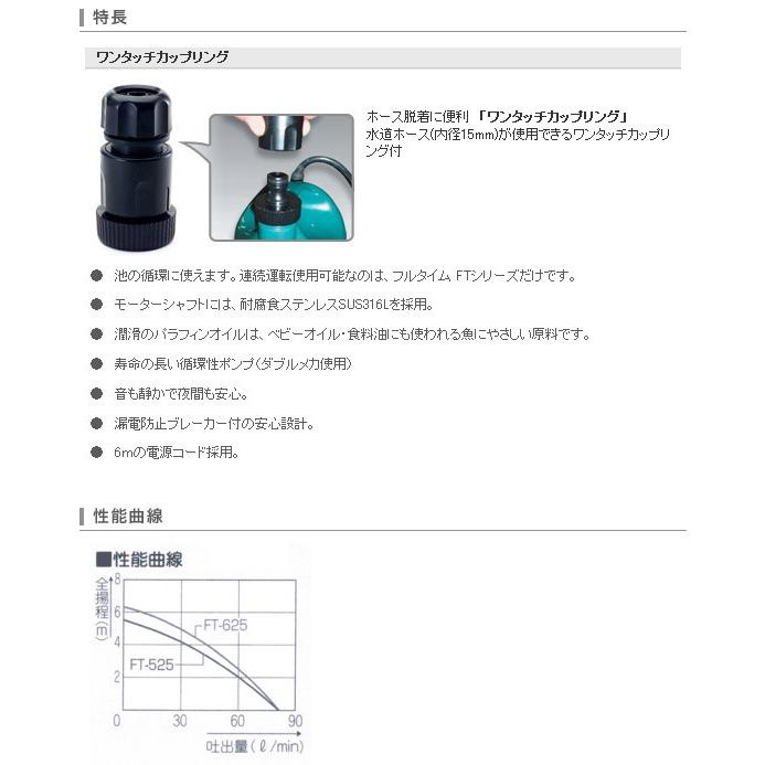 工進（KOSHIN） コーシン 24時間使用可能 清水用水中ポンプ ポンディ