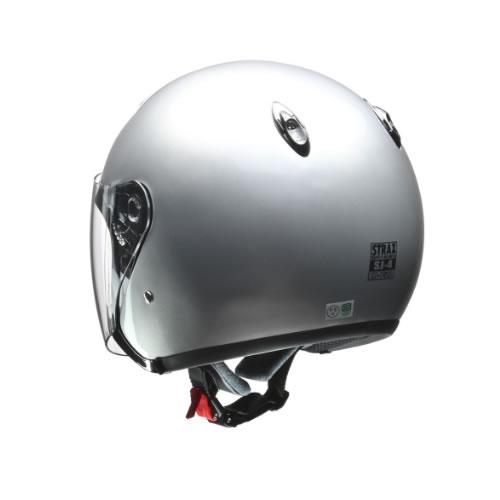 リード工業 LEAD STRAX SJ-4 ジェットヘルメット シルバー : カー用品