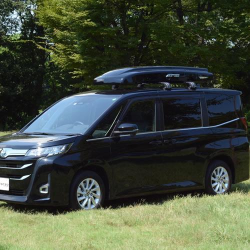 【GW期間限定値下】TERZO ルーフボックス　ルーフレールセット TERZO ルーフボックス 270L エアロクロスライダー185 ブラック TERZO
