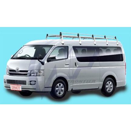 ロッキープラス キャリア 10本脚 * トヨタ ハイエース/レジアスエースバン ミドルルーフ/ロングボディ（ワイド幅1880mm） 210系 平成19年8月〜 【SE-580L】