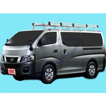 ロッキープラス キャリア 10本脚 * イスズ コモ 標準ルーフ ロング E26系 平成24年7月〜 【SE-881NV】