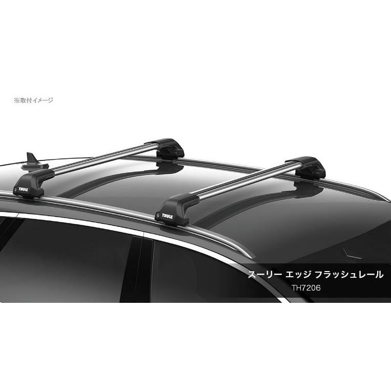 Thule スーリー TH7206 エッジフラッシュレール Thule Edge用 フットセット | THULE | 01